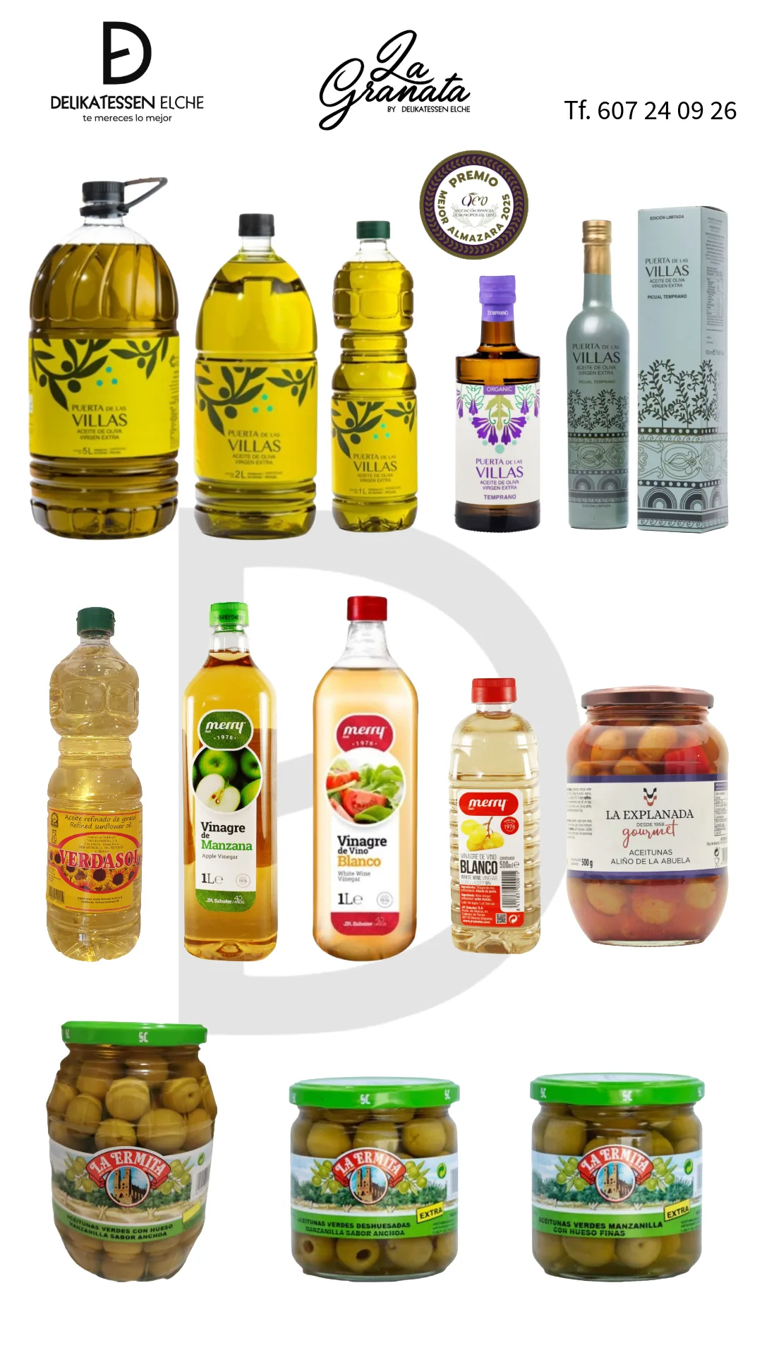 Aceitunas 1 | DELIKATESSEN ELCHE SL.