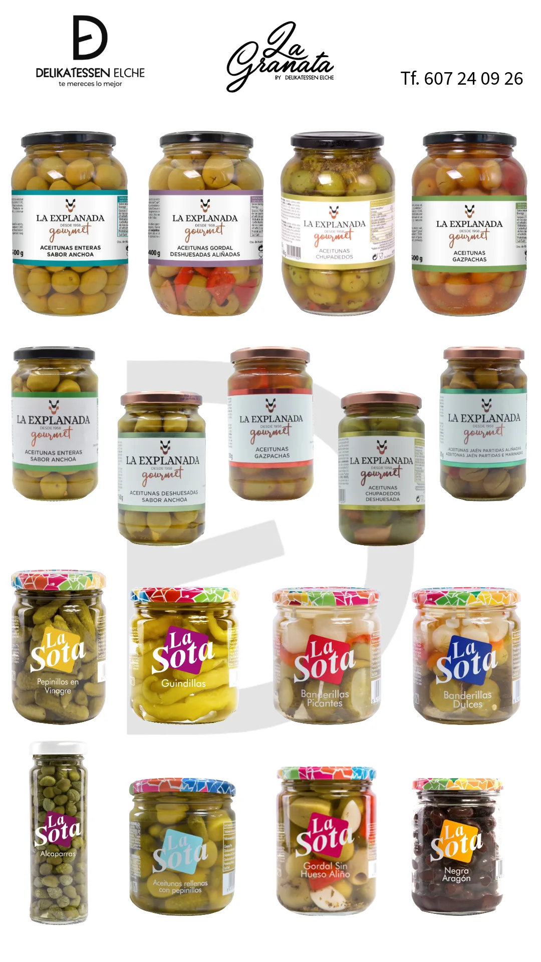 Aceitunas 2 | DELIKATESSEN ELCHE SL.