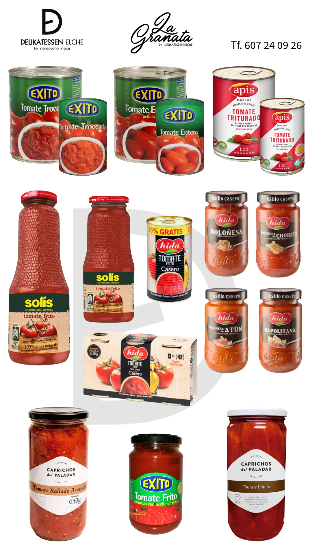 Conservas Vegetales 1 | DELIKATESSEN ELCHE SL.